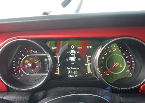 2020 Jeep Gladiator Rubicon z USA, uszkodzony, nr VIN 1C6JJTBG3LL177228